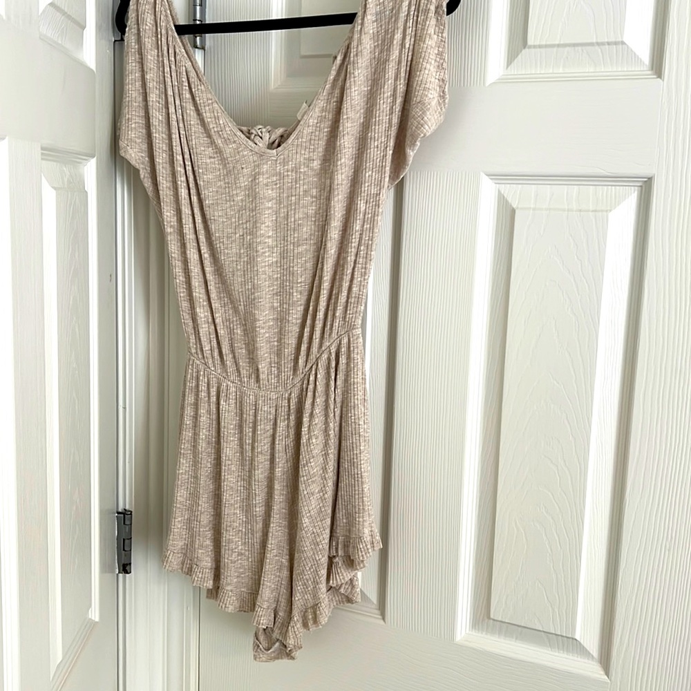 Tan Romper